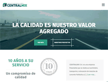 Tablet Screenshot of centralmixpanama.com